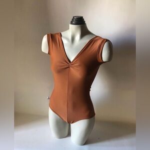 LoneReed “Feminine” leotard, size M, copper. Excellent condition.